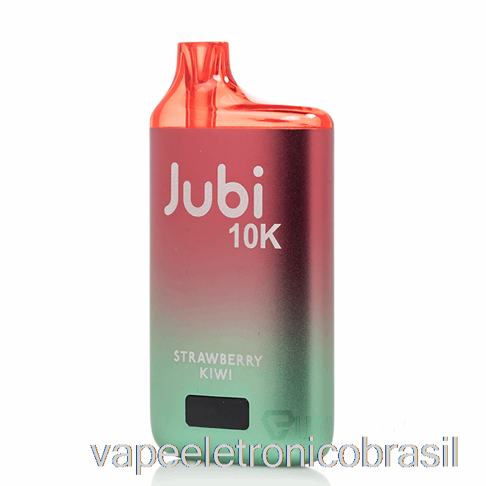 Vape Eletrônico Jubi Bar 10000 Descartável Morango Kiwi